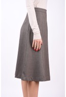 Skirt Selected Slfmibbi Hw Java Pattern Herringbone